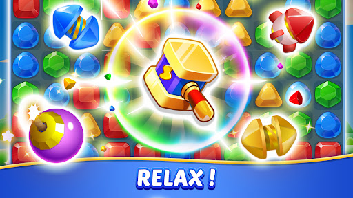 Jewel Blast Time - Match 3 screen 2