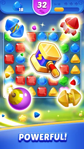 Jewel Blast Time - Match 3 screen 5